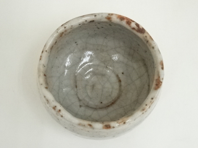 志野茶碗　美濃　骨董 道具 ] - 道具 水野古麦造 志野茶碗（共箱） | ネットショップ圭